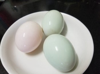 step2: 咸蛋 3隻汋熟備用
