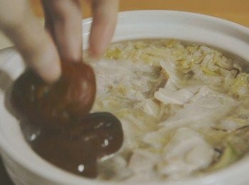 step17: 加入泡水後的香菇