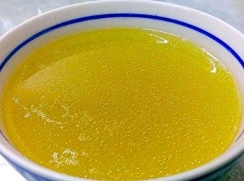 step6: 取出倒入碗內即可~可用濾網過濾一下更清澈 ^^