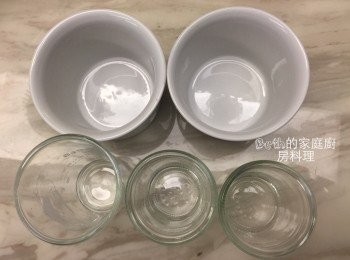 step2: 悶燒鍋版：
選擇適當的容器，用熱水燙過並擦乾水分，不能有一滴水
