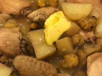 step5: 熄火, 然後加入少量牛油. 完成了.