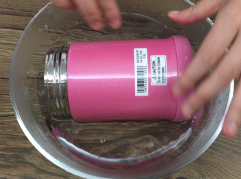 step1: 將所有要放入乳酪的器具都要用高溫消毒。