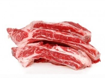 step1: 先將牛肋條解凍至室溫（可以先汆水），或用粗鹽略省用水冲凈澀乾備用