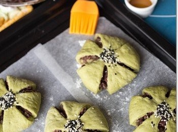 step6: 做型後作35分鐘的最後一次發酵