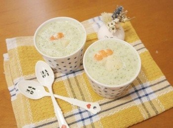 step6: 營養不流失的「花椰菜濃湯」來上一碗，一天所需的維他命C供應即已足夠 ❤