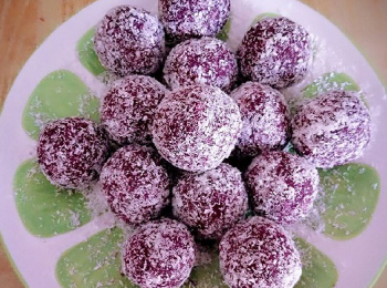 step6: 完成~紫薯真的太好吃了n(*≧▽≦*)n