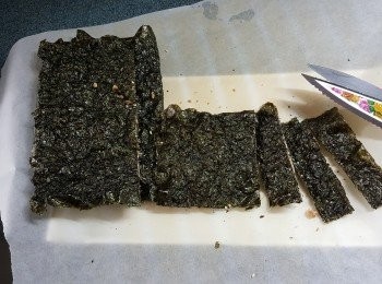 step11: 灘凍後剪成一條條即可