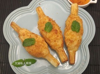 step7: 炸好後再配上酸甜醬同食。