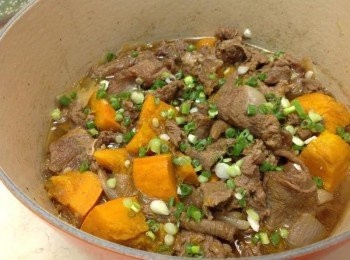 step5: 食用時，撒上蔥花