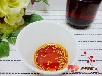 step7: 撈出表層的紅油