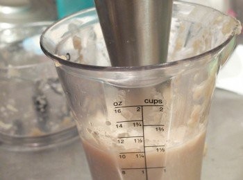 step3: 加入蓮子打成泥