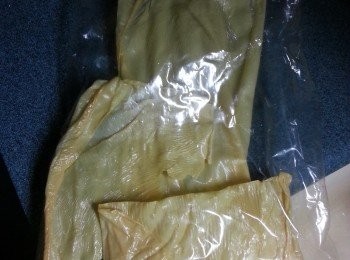 step5: 用這款腐竹，雜貨店有售,如果腐竹越脆就會越易煮爛