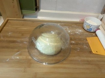 step3: 排氣、滾圓、休息15分鐘