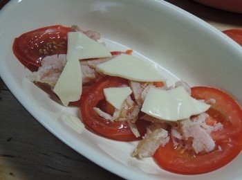 step3: 再擺上一點起司