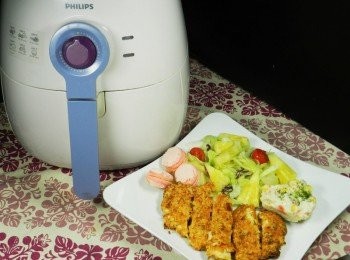 step15: 飛利浦氣炸鍋可以做多樣的食譜變化，是生活中料理的好幫手