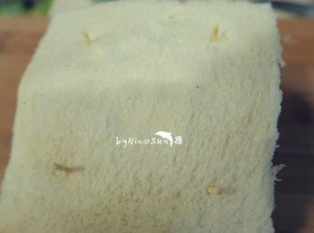 step3: 插上牙籤切成喜好的大小(食用時要小心)