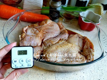 step3: 30分鐘後反轉另一面 , 同樣靜待30分鐘