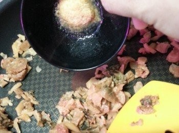 step7: 加素雞粉炒勻