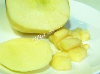 step5: 蘋果切丁
