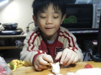 step2: 佑佑包的好認真