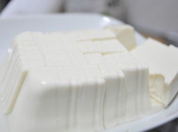 step3: 家常豆腐切塊狀