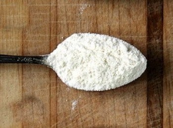 step7: 一大匙麵粉