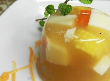 step7: 光看成品，心情就涼爽了起來~當做宴客的前菜，也很棒喔~~兒子快回家吧！媽媽幫你準備好點心囉~~