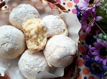 step8: 放入已用150度預熱的烤箱中 , 烤20分鐘即可