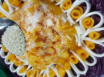 step13: 再灑上已炒香的白芝麻即可