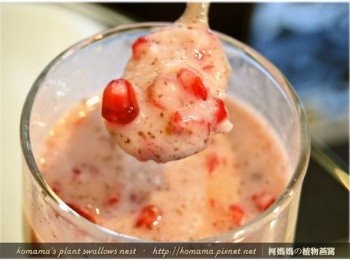 step5: 紅石榴米布丁，滿嘴的酸甜冰涼滋味，好呷又健康！