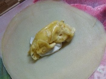 step14: 再加適量榴槤肉