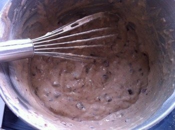 step2: 輕輕的攪拌均勻。