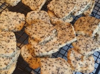 step6: 低熱量又美味的餅乾就出爐啦~