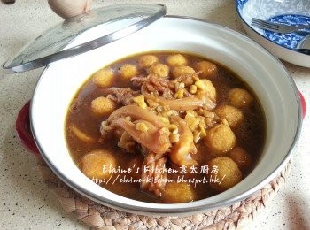 step11: 煮5分鐘後熄火將材料轉放入細煲內 , 蓋上蓋焗至少2小時至入味即可