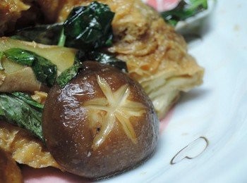 step6: 氣味十足的三杯豆包，會讓你多吃幾口飯喔!!! (喜歡湯汁的朋友，調味料可以加量)