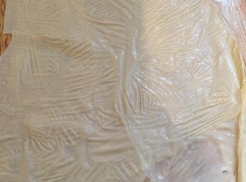 step1: 浸泡乾腐竹至軟，備用，