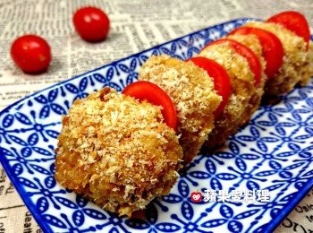 step4: 烤箱220℃預熱後，烤12分鐘即可（上下火全開，若有旋風功能就加旋風）。