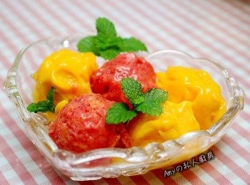 step5: 口感綿密,天然水果原味無添加,好吃又無負擔:)