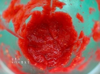 step2: 用果汁機打成泥備用