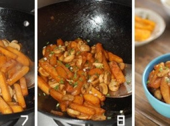 step5: 大火收汁，出鍋撒上蔥花。（汁一定收乾，這道菜才更香）