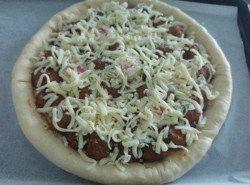 step7: 撒上芝士。