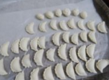 step6: 包好的角仔。