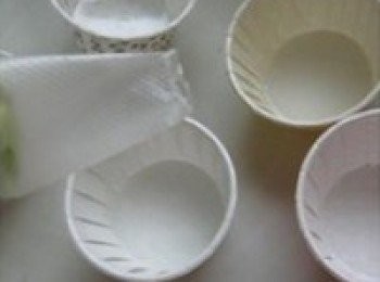 step7: 將麵糊裝入花袋中