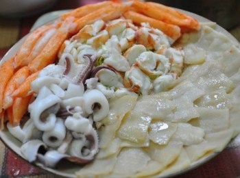 step5: 完成一盤豐盛的海味冷盤