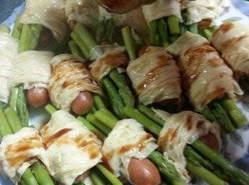 step3: 淋上照燒汁即可食用