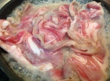 step3: 煎熟羊肉片