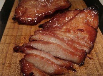 step3: 稍為攤凍少少切片。