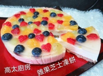 step13: 如果想切效果靚,可將刀先浸熱水抹乾水份才切