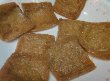 step2: 再把豆皮拿出