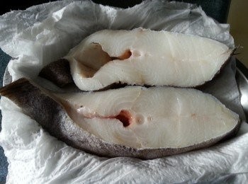 step2: 用廚房紙索乾水份(水份要夠乾才容易香脆)